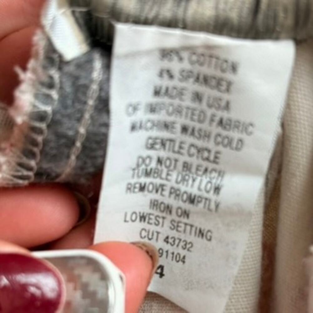 NYC Design Co Red Toile Pencil Skirt - Stretchy Cotton, 90s Vintage, Size 4 - Picture 8 of 8